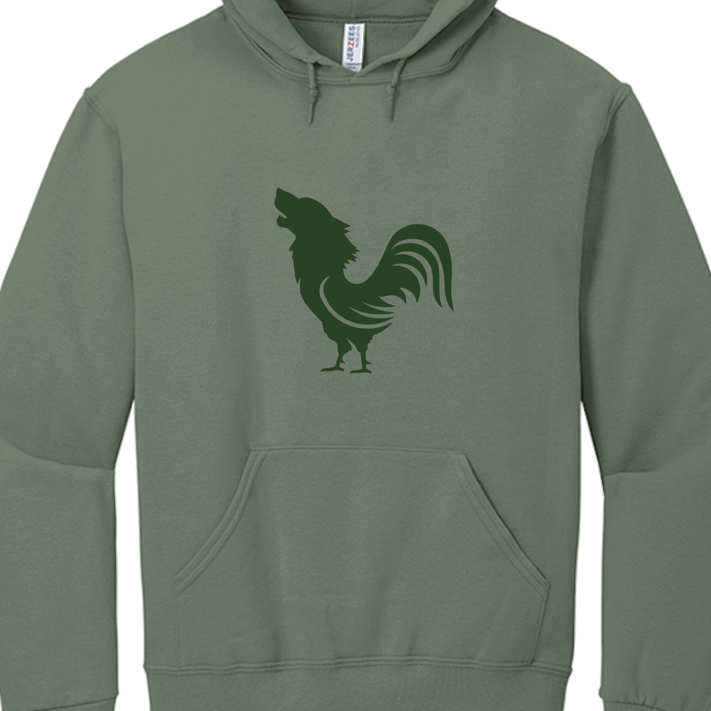 Military Green Heather - FRONT