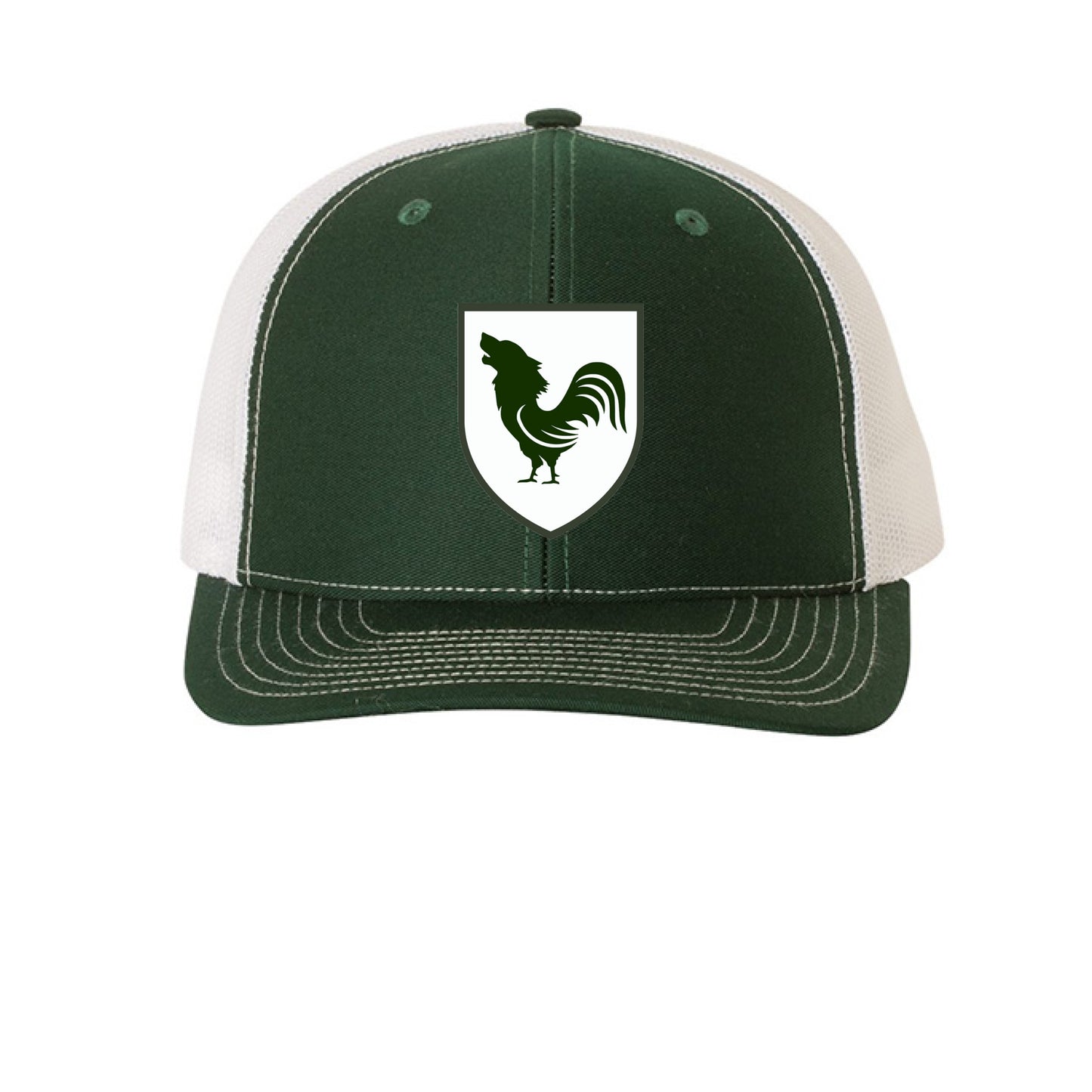Dark Green/ White - FRONT