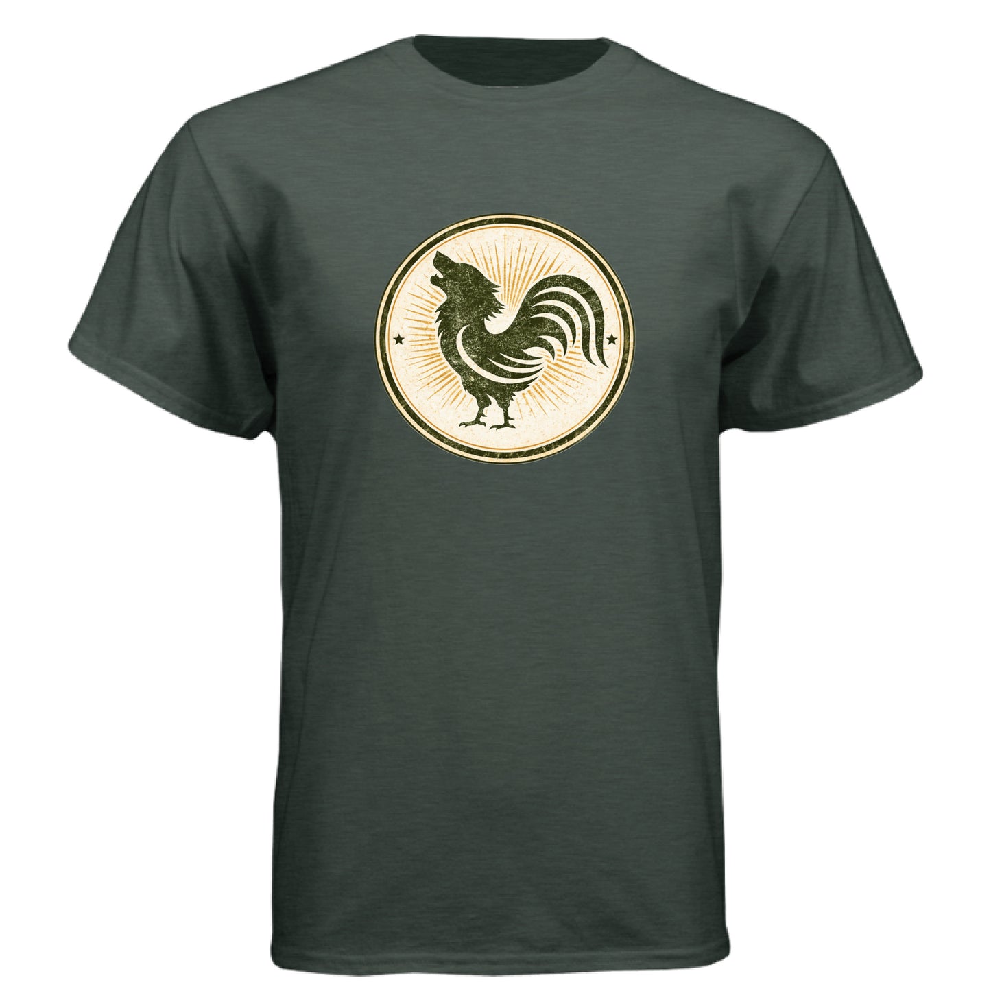 Heather Forest Green - FRONT
